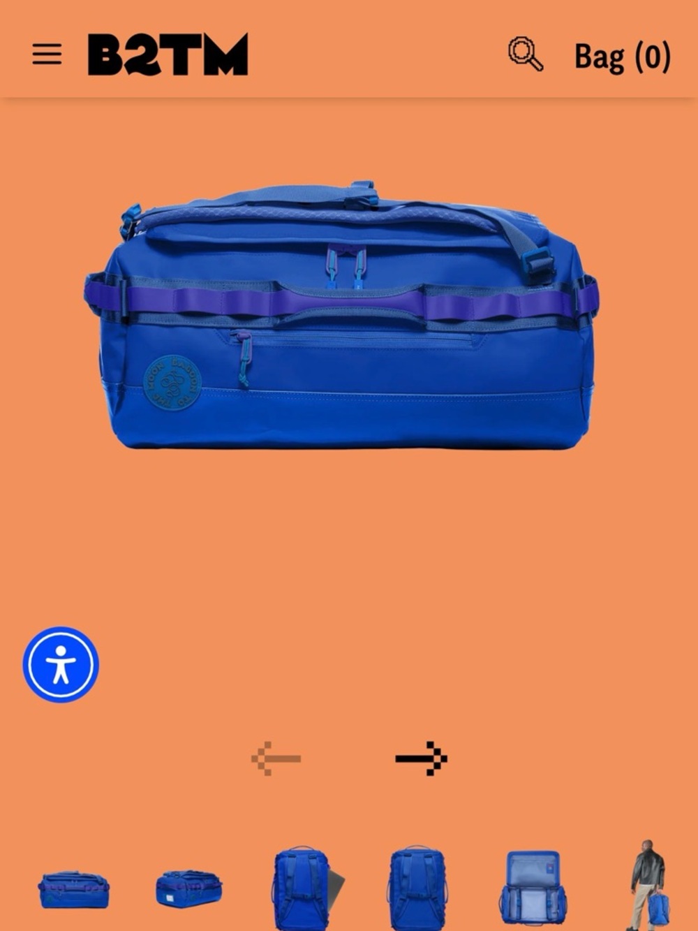 Baboon to the moon go bag (40L) - Picture 3 of 3